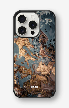 iPhone 15 Pro Hard Case – Molten Gold - View 1