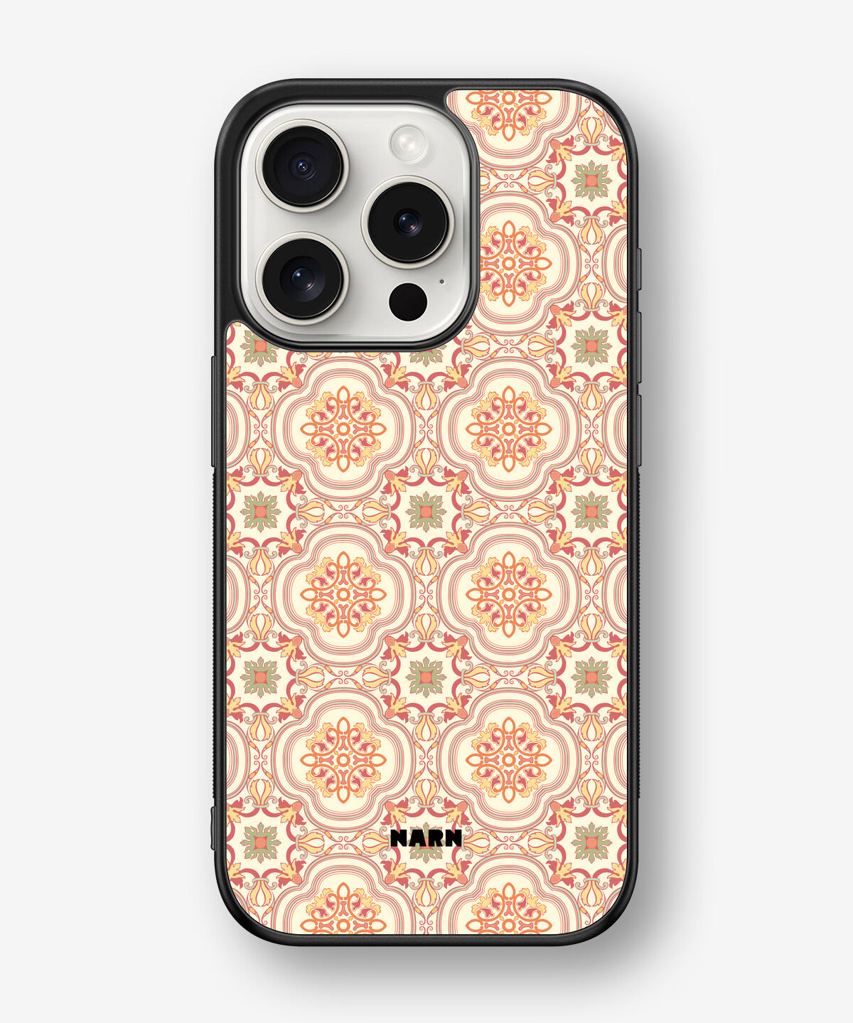 iPhone 15 Pro Hard Case – Moroccan Tiles - View 1