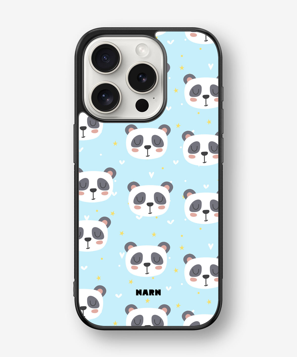 iPhone 15 Pro Hard Case – Panda Dreams - View 1