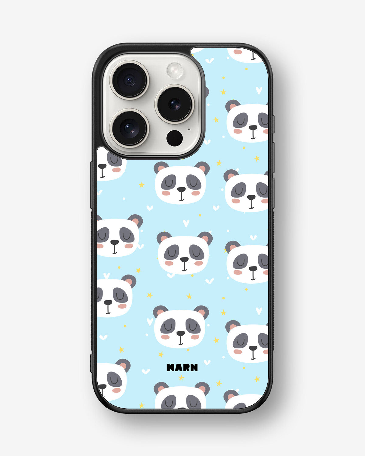 iPhone 15 Pro Hard Case – Panda Dreams - View 1