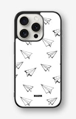 iPhone 15 Pro Hard Case – Paper Planes - View 1