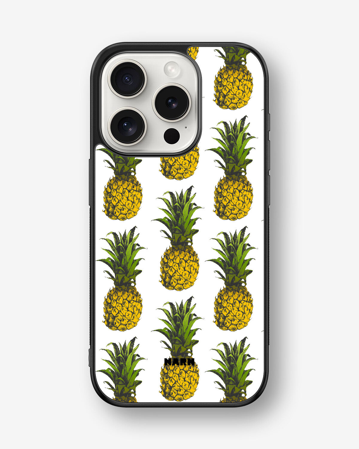 iPhone 15 Pro Hard Case – Pineapple Bliss - View 1