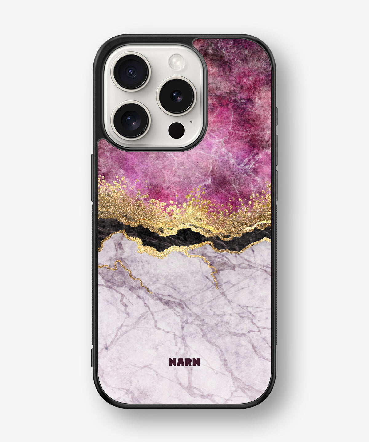 iPhone 15 Pro Hard Case – Pink Dream - View 1