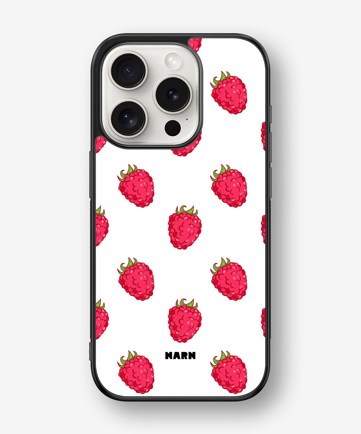iPhone 15 Pro Hard Case – Raspberry Bliss - View 1