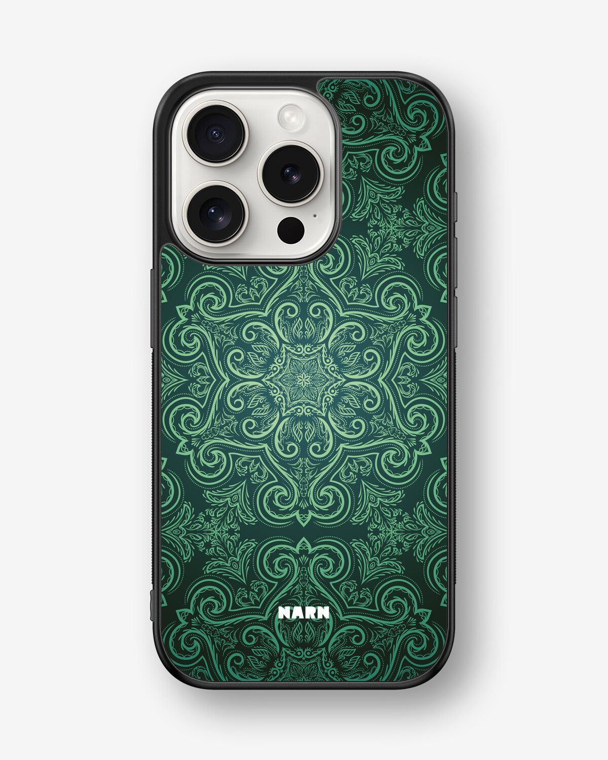 iPhone 15 Pro Hard Case – Retro Forest - View 1