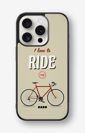 iPhone 15 Pro Hard Case – Ride My Bicycle - View 1