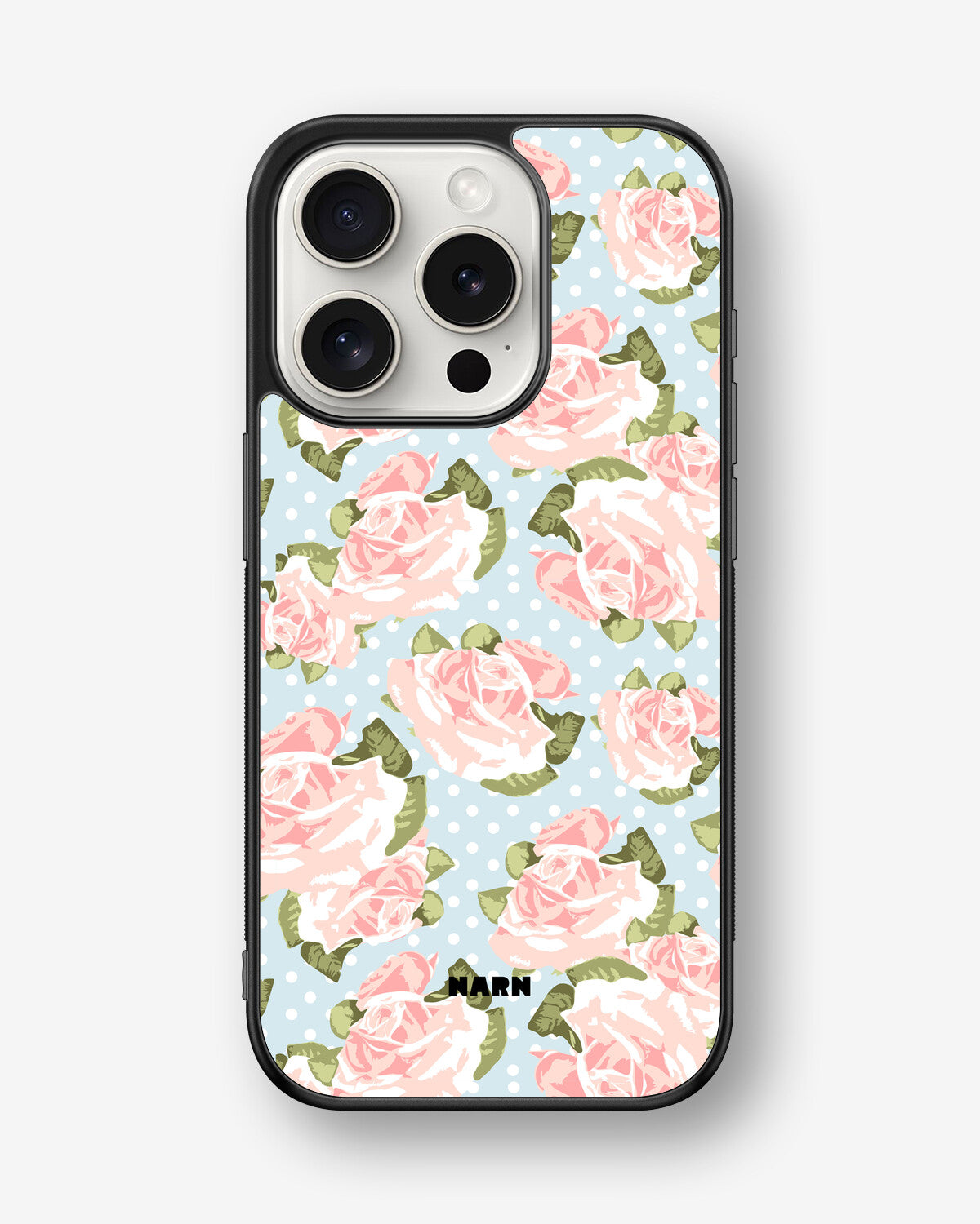 iPhone 15 Pro Hard Case – Rose Garden - View 1
