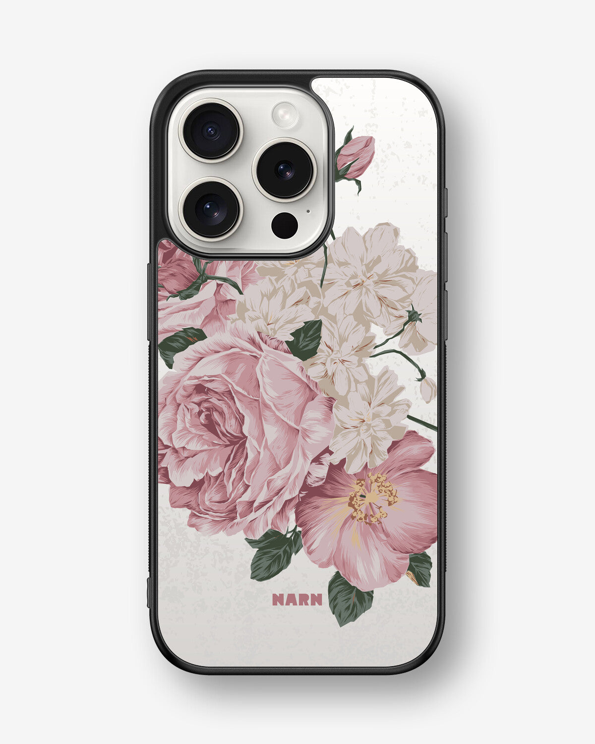 iPhone 15 Pro Hard Case – Roses - View 1