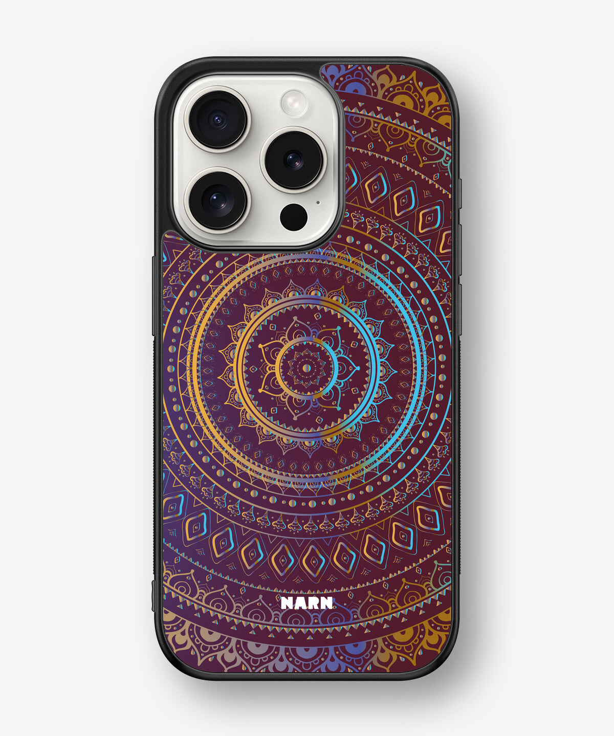 iPhone 15 Pro Hard Case – Royal Mandala - View 1