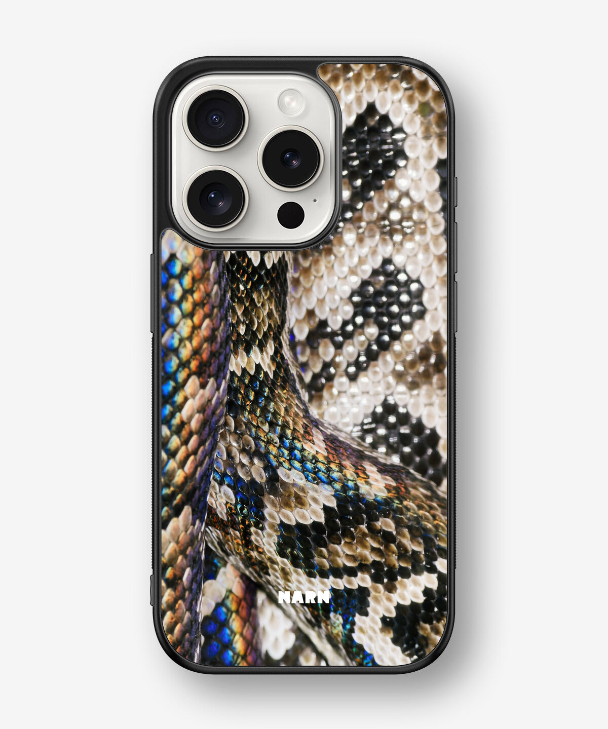 iPhone 15 Pro Hard Case – Shining Snakeskin - View 1