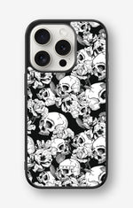 iPhone 15 Pro Hard Case – Skull Garden - View 1