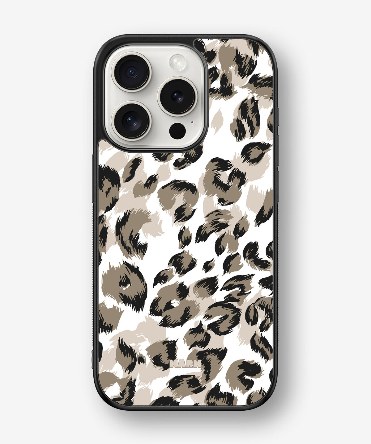 iPhone 15 Pro Hard Case – Snow Leopard - View 1