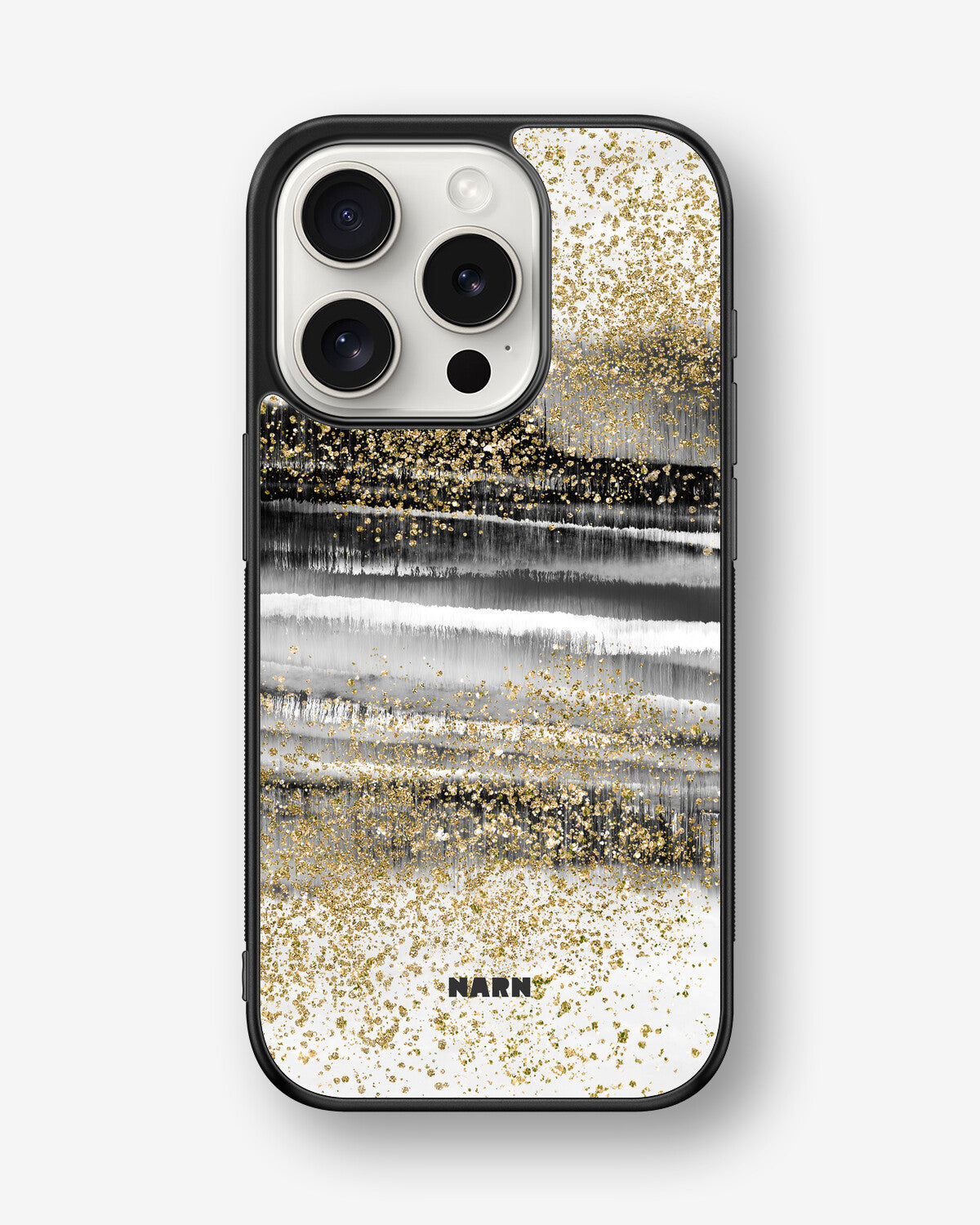 iPhone 15 Pro Hard Case – Sparkly Tie Dye - View 1