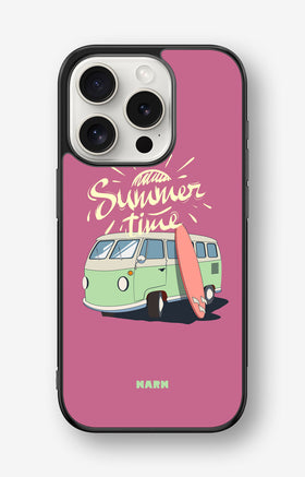 iPhone 15 Pro Hard Case – Summer Van - View 1