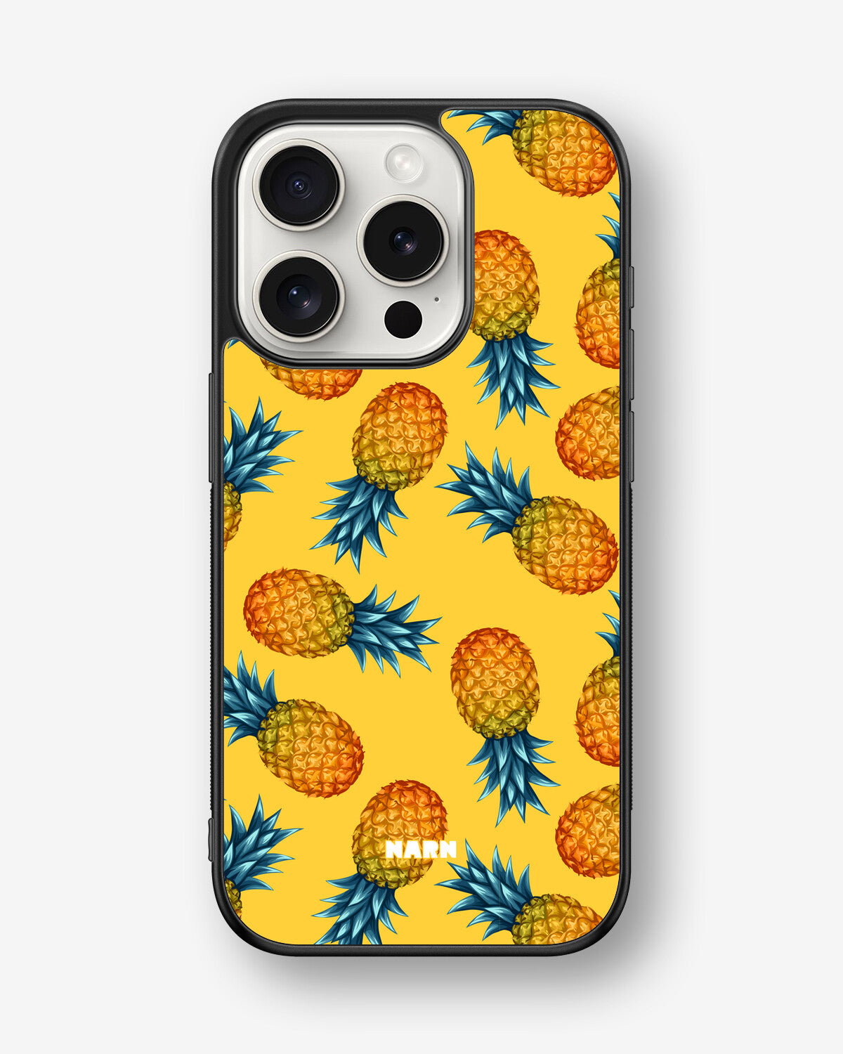 iPhone 15 Pro Hard Case – Sunny Pineapple - View 1