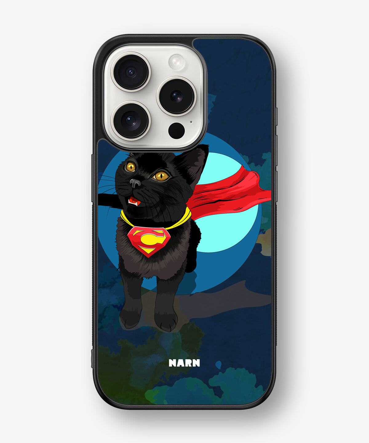 iPhone 15 Pro Hard Case – Super Cat - View 1