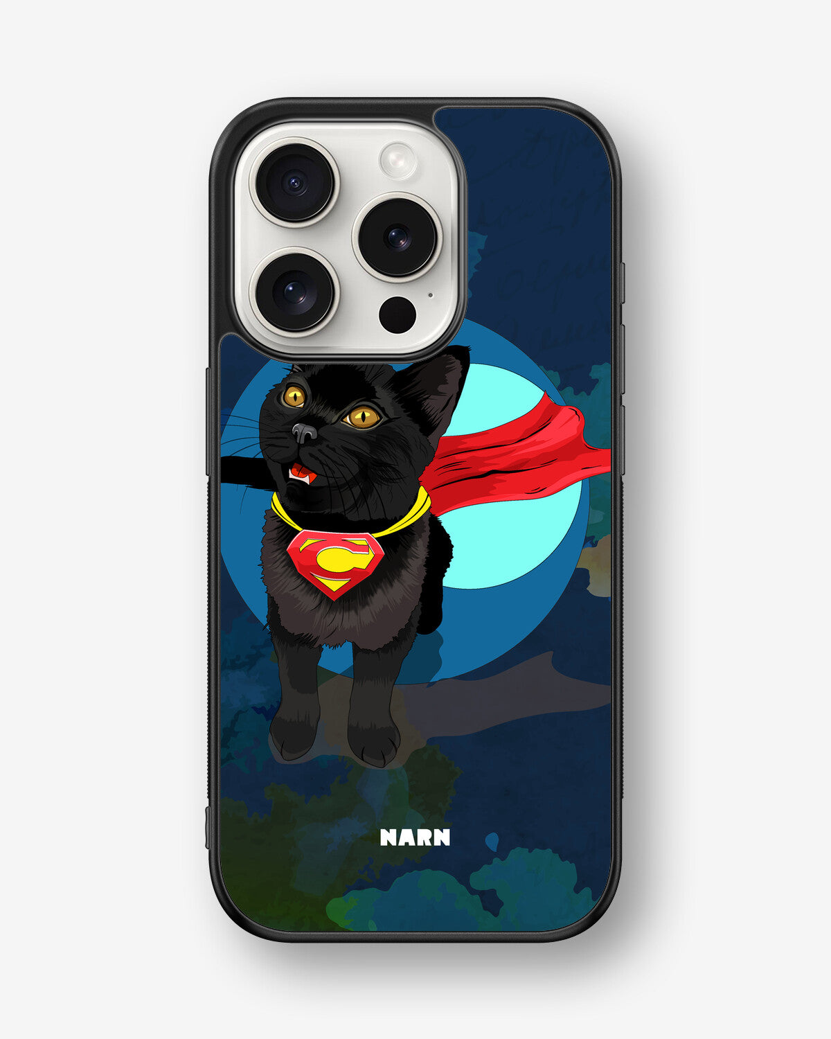 iPhone 15 Pro Hard Case – Super Cat - View 1