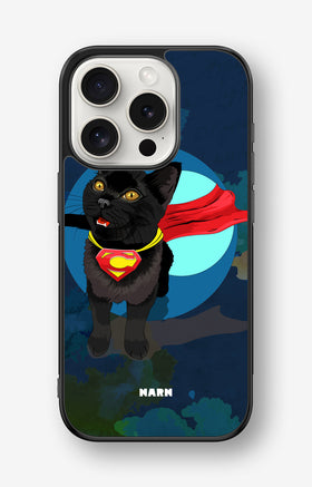 iPhone 15 Pro Hard Case – Super Cat - View 1