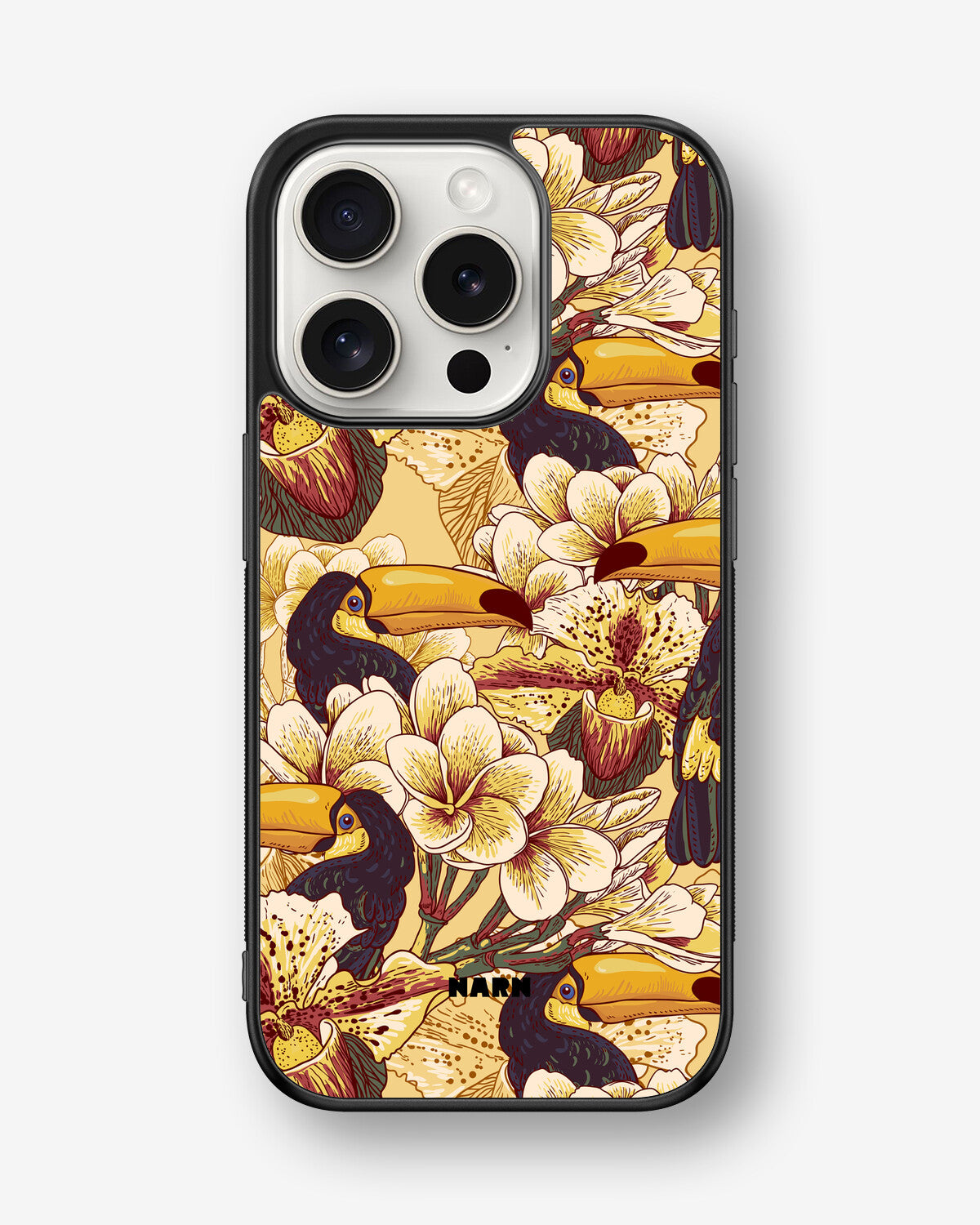 iPhone 15 Pro Hard Case – Toucans - View 1