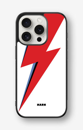 iPhone 15 Pro Hard Case – White Bowie  - View 1