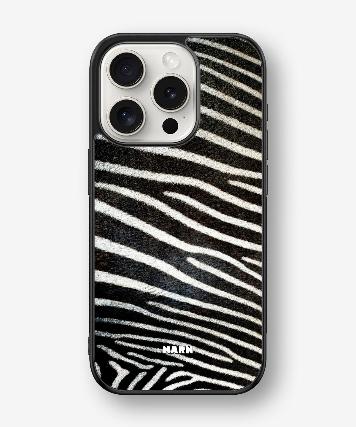 iPhone 15 Pro Hard Case – Zebra Stripe - View 1