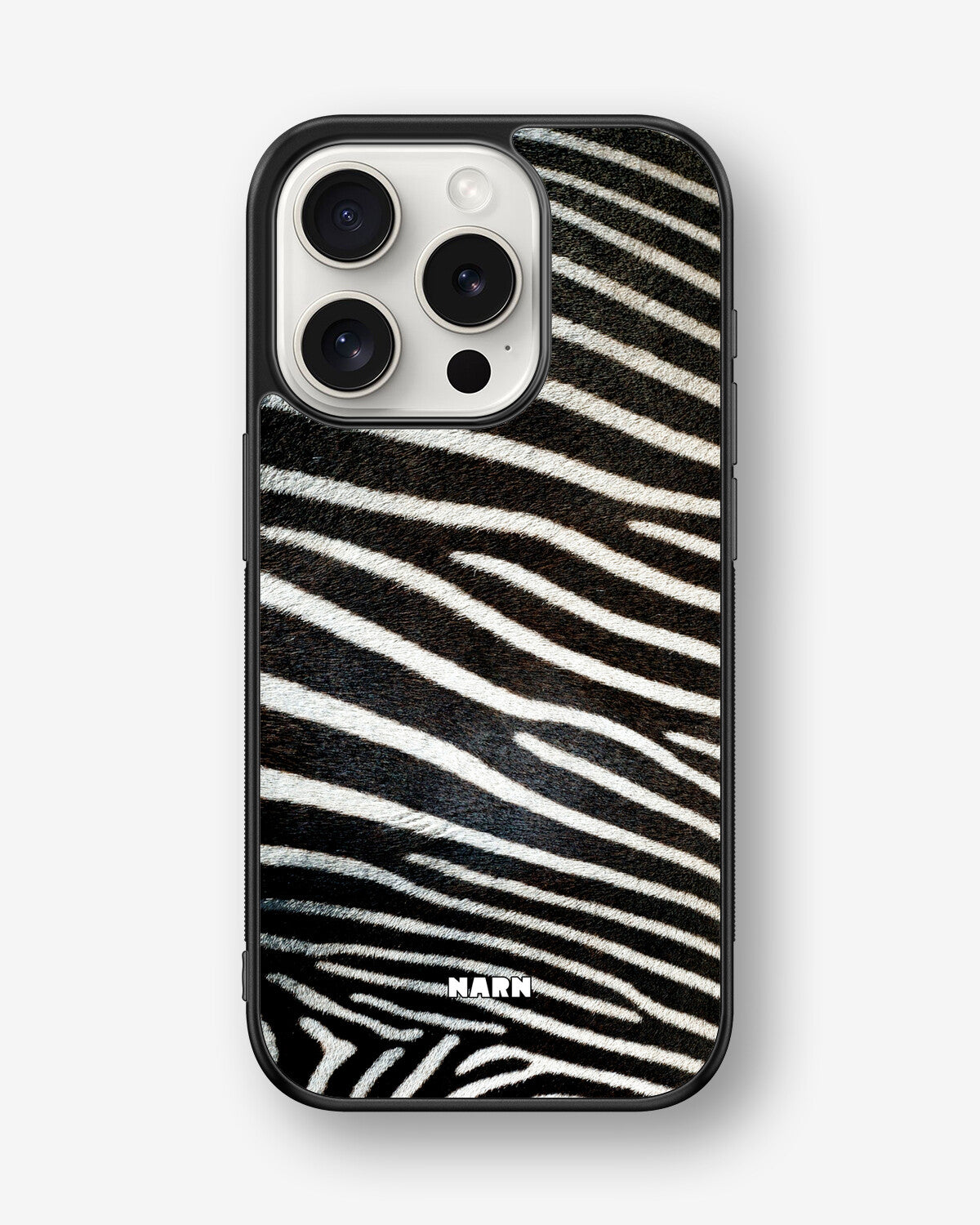 iPhone 15 Pro Hard Case – Zebra Stripe - View 1