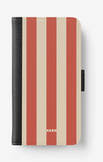 iPhone 15 Pro Wallet Case - Sunset Stripes - View 1