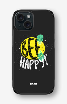 iPhone 15 Hard Case – BEE Happy - View 1