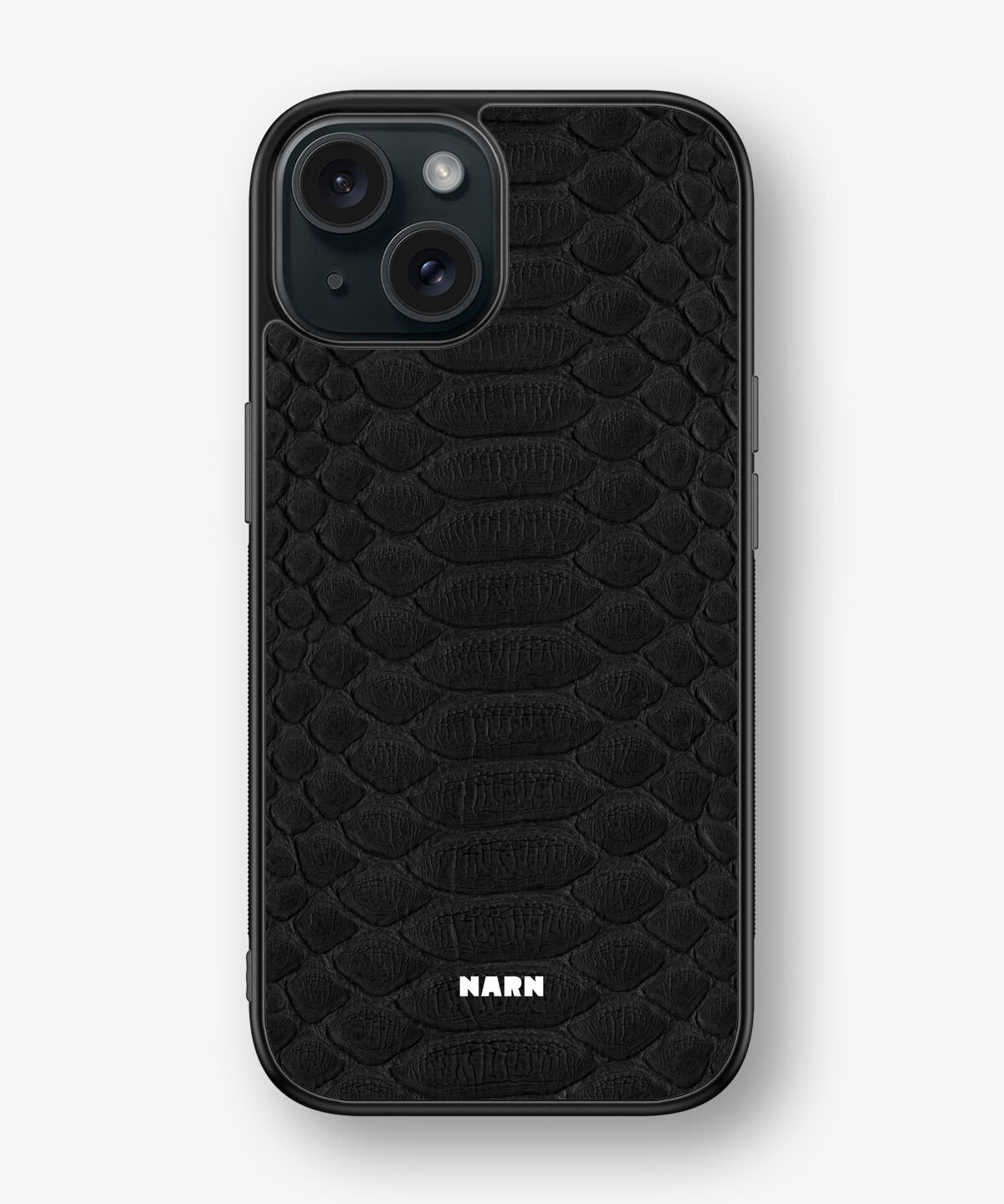 iPhone 15 Hard Case – Black Snake - View 1