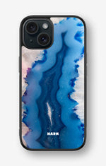 iPhone 15 Hard Case – Blue Agate - View 1