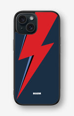 iPhone 15 Hard Case – Blue Bowie - View 1