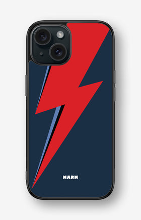 iPhone 15 Hard Case – Blue Bowie - View 1