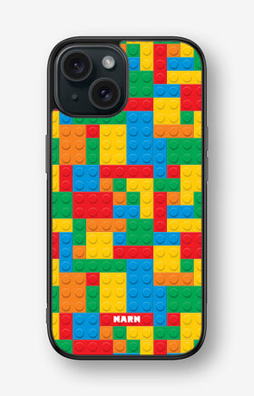 iPhone 15 Hard Case – Building Bricks - View 1