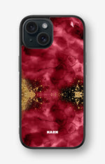 iPhone 15 Hard Case – Burgendy Shimmer - View 1