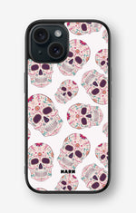 iPhone 15 Hard Case – Calavera Skulls - View 1