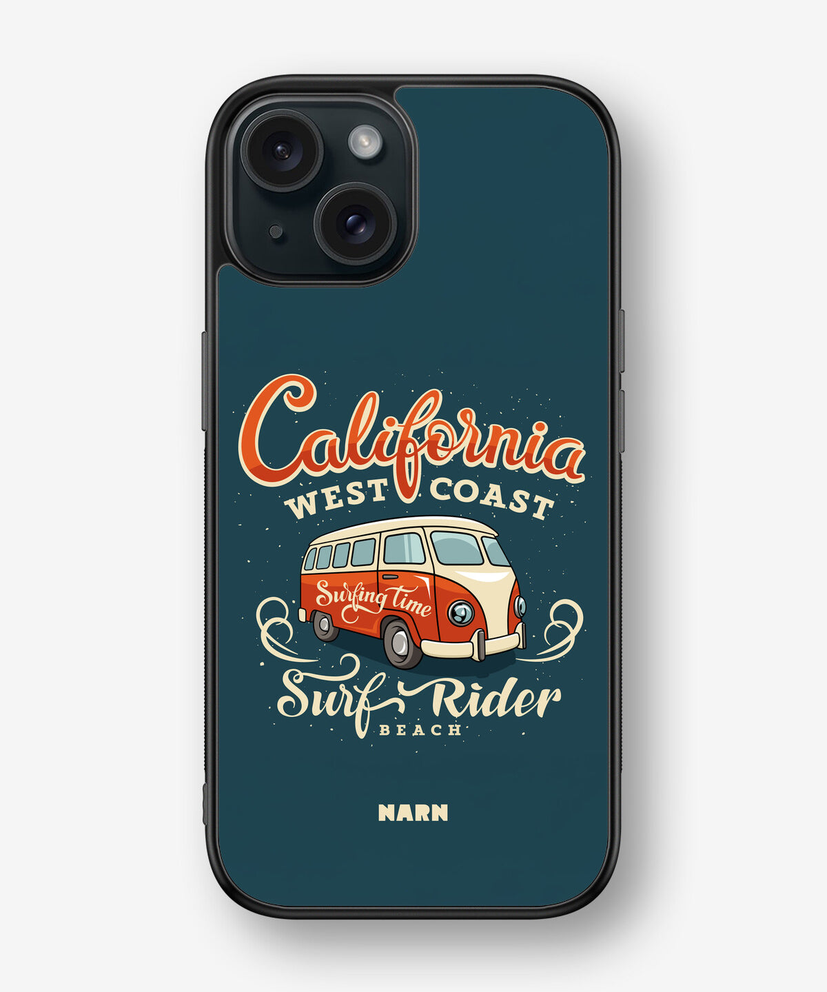 iPhone 15 Hard Case – California Surf - View 1