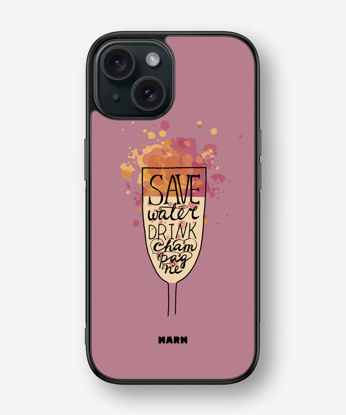 iPhone 15 Hard Case – Champagne - View 1