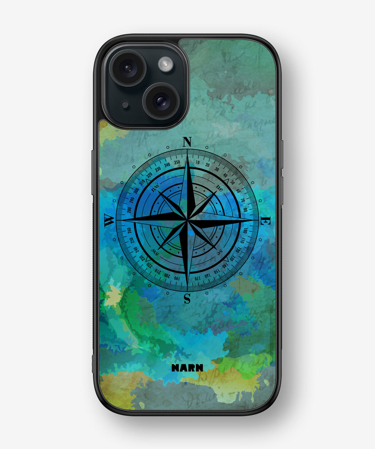 iPhone 15 Hard Case – Compass - View 1