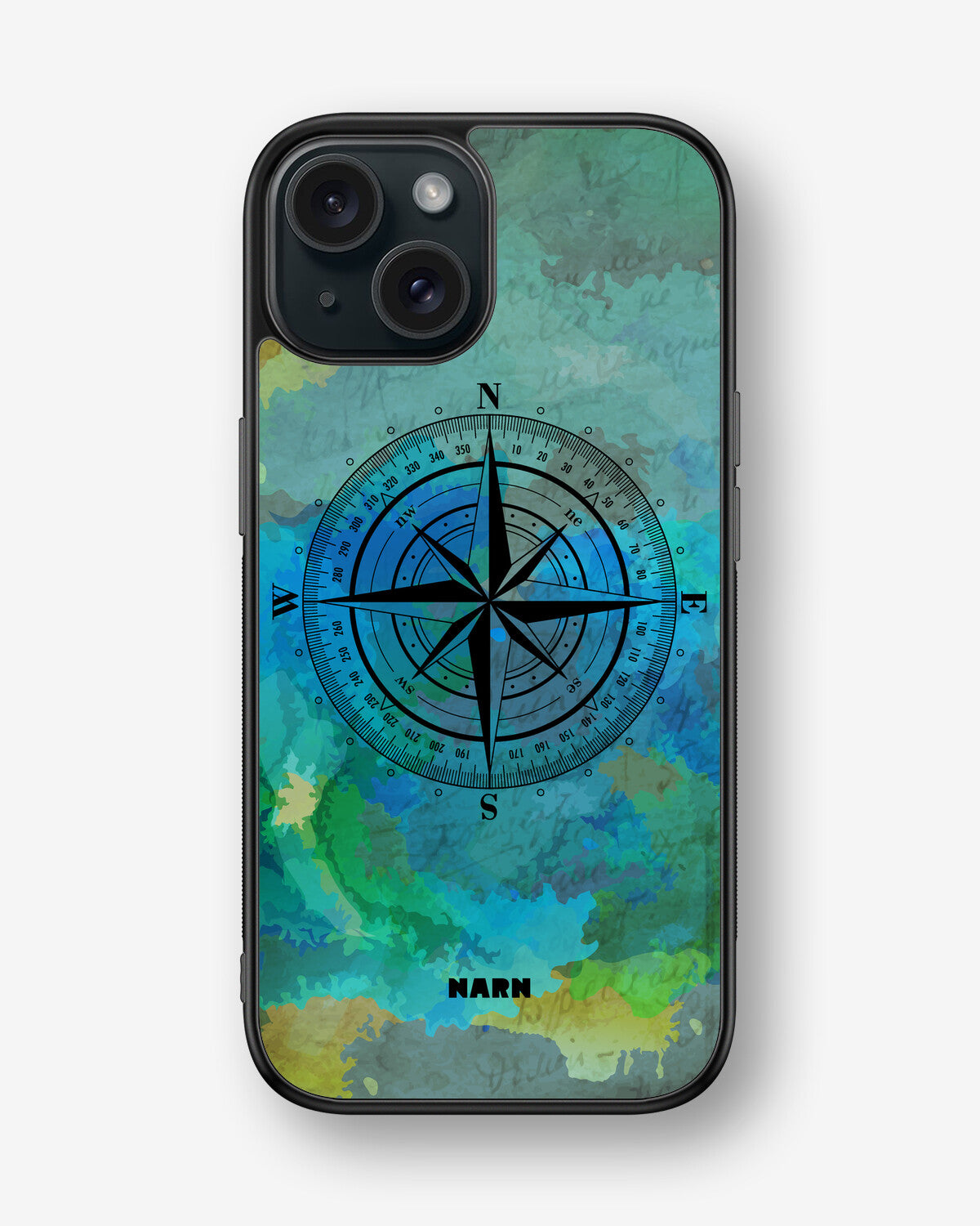 iPhone 15 Hard Case – Compass - View 1