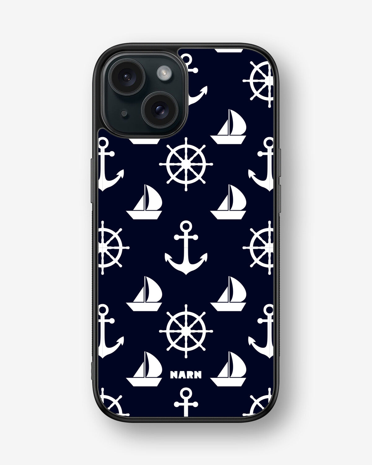 iPhone 15 Hard Case – Deep Blue Voyage - View 1