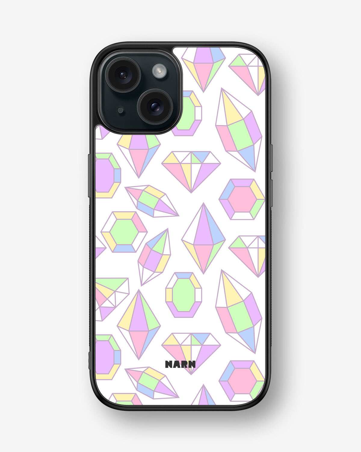 iPhone 15 Hard Case – Diamonds - View 1