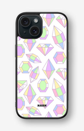 iPhone 15 Hard Case – Diamonds - View 1