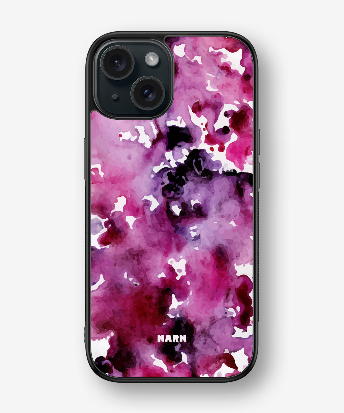 iPhone 15 Hard Case – Floral Splash - View 1