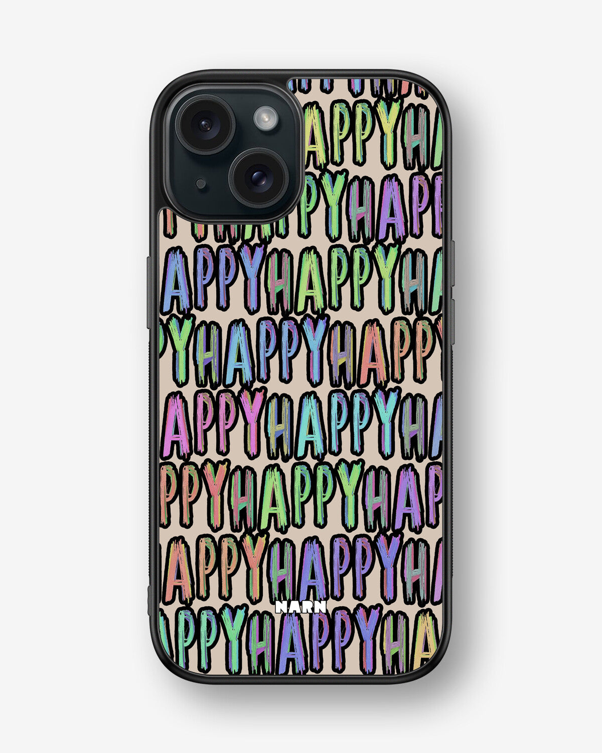 iPhone 15 Hard Case – Happy - View 1