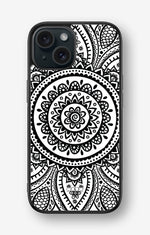 iPhone 15 Hard Case – Henna Mandala - View 1
