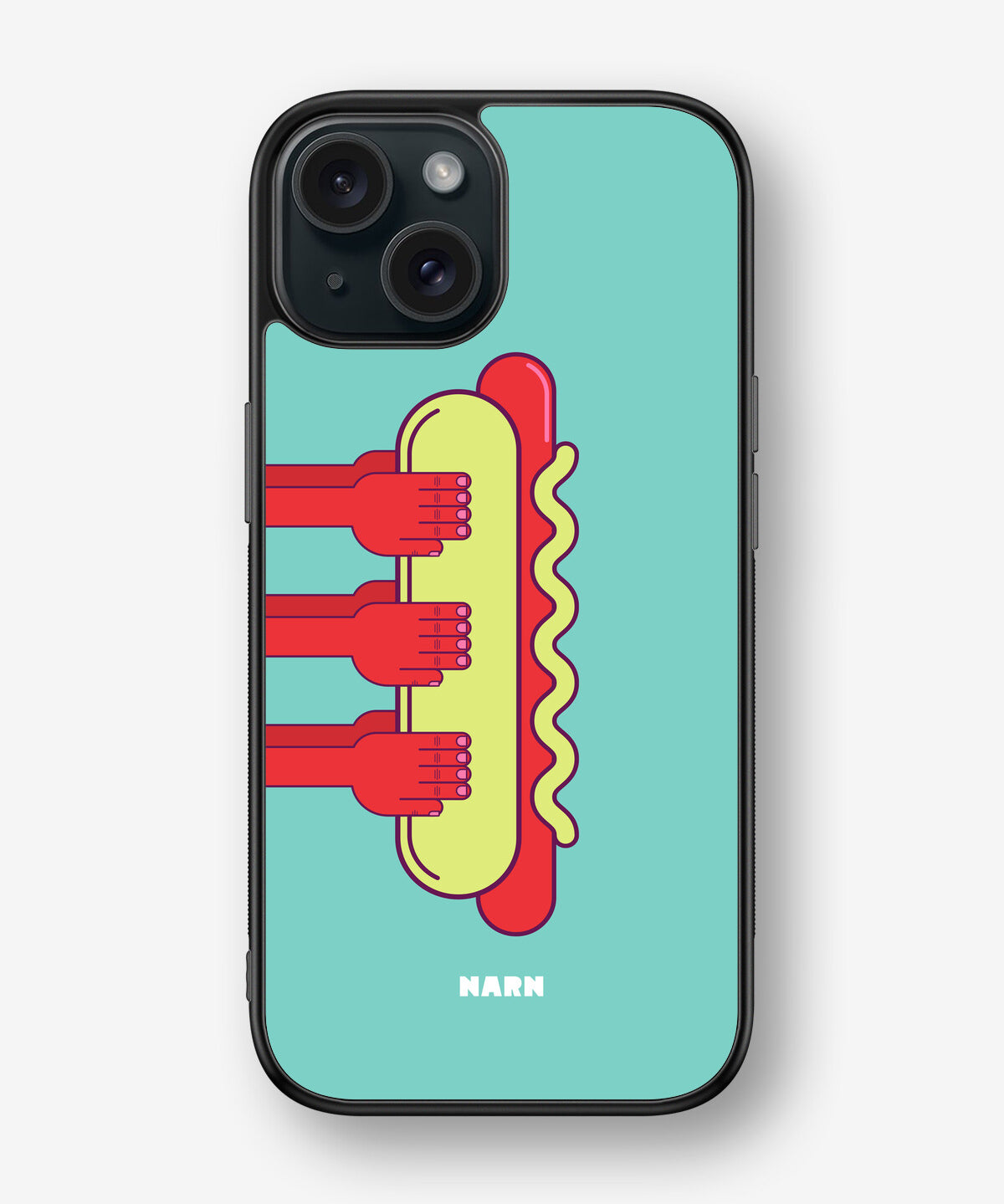 iPhone 15 Hard Case – Hot Dog - View 1
