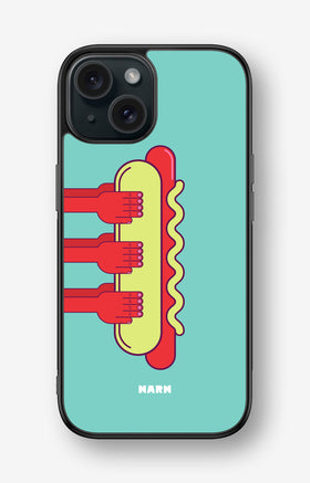 iPhone 15 Hard Case – Hot Dog - View 1