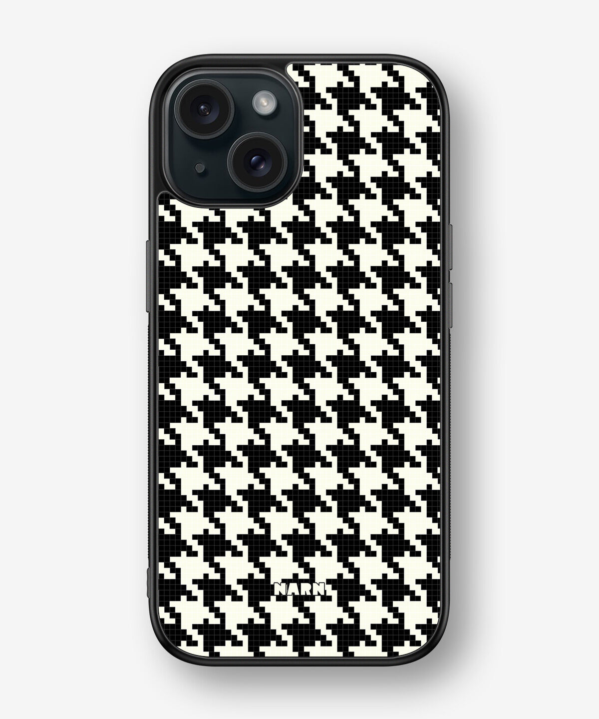 iPhone 15 Hard Case – Houndstooth - View 1
