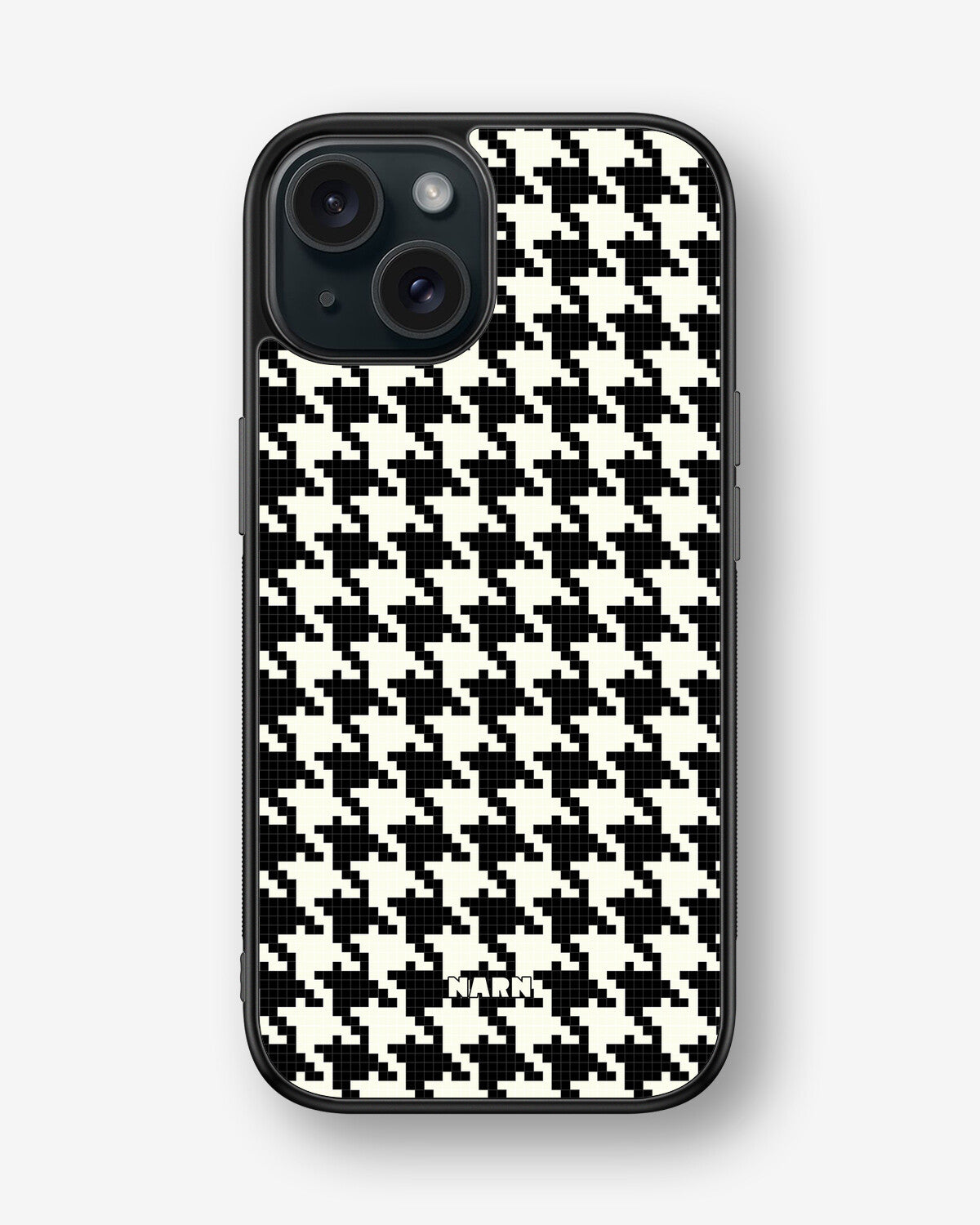 iPhone 15 Hard Case – Houndstooth - View 1