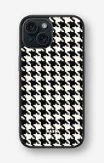 iPhone 15 Hard Case – Houndstooth - View 1